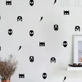Autocollants muraux en vinyle pour masque de Super héros décoration de chambre d'enfant garçon
