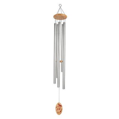 Sunset Vista Designs 015046 - Vista Wind Chime 57" Silver (90641) Lawn and Garden Wind Chimes