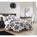 Chic Home Kylee 4 Piece Floral Medallion Pattern Print Comforter Set