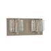 South Bay 2-Light 12" Bathroom Vanity Light in Satin Nickel