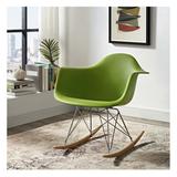Modholic Atoll Rocker Chair, Polypropylene in Green | 27.1 H x 23.6 W x 24.8 D in | Wayfair WAL10050-Green