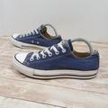 Converse Shoes | Converse All Star Blue Sneakers Low Top Tennis Shoes Men's Size 7 Chuck Taylors | Color: Blue/White | Size: 7