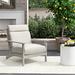 Summer Classics Kennebunkport Patio Chair w/ Cushions in Brown/Gray | 38.25 H x 34.25 W x 40.75 D in | Wayfair 435360+C789H6258W6258