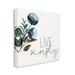 Stupell Industries Live Simply Calligraphy Phrase Flower Botanicals XXL Stretched Canvas Wall Art By Kim Allen Canvas in Blue | Wayfair