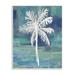 Stupell Industries White Palm Tree Leaves Abstract Green Background by Kristen Dew - Print Wood in Brown | 19 H x 13 W x 0.5 D in | Wayfair