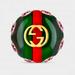 Gucci Jewelry | Gucci Web Green/Red Resin And Crystal Sylvie Brooch | Color: Green/Red | Size: Os