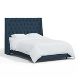 Charlton Home® Sancerre Bed Upholstered/Metal in Black | 56 H x 62 W x 85 D in | Wayfair 673BF1FA7DE14C5FAB97BC08ACCD5DD6