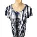 Michael Kors Dresses | Michael Kors Dress Short Sleeve Navy White Size M | Color: Blue/White | Size: M