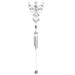 Arlmont & Co. Afeez Angel Wind Chime Resin/Plastic/Copper in Brown | 23 H x 5 W x 4 D in | Wayfair 76A77F2BDBE641F18E3346BE55C016E3