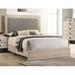 Red Barrel Studio® Eiraanaci Platform Bed Wood & Upholstered/ in Gray/Brown | 57 H in | Wayfair 2E9EDC2E9FDA47E4B930FAFAB12ACCE2