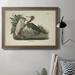 Rosecliff Heights Audubons Reddish Egret - Picture Frame Painting on Canvas Canvas, Solid Wood in Brown/Gray/Green | 18 H x 27 W x 2.5 D in | Wayfair