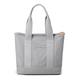 CORIOS Women Handbag Canvas Tote Bag Lightweight Shoulder Bag Casual Top Handle Bag Large Capacity Chic Bag Hobo Bag for Work School Shopping Travel Dail Grey