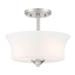 Designers Fountain Bronson 12 Inch 2 Light Semi Flush Mount - D278M-SF-BN