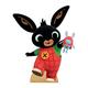 STAR CUTOUTS SC4046 Bing Animation Bunny Pappaufsteller l Party Dekoration l Geburtstage l Puppet Show Requisiten l Offizielles Bing Supplies Mehrfarbig