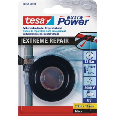 Tesa - extreme repair 56064-00001-00 Reparaturband ® extra Power Schwarz (l x b) 2.5 m x 19 mm 1 s