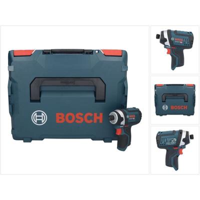 Bosch - gdr 12V-105 Professional Akku Drehschlagschrauber 12 v 105 Nm 1/4 + L-Boxx ( 06019A6906 )