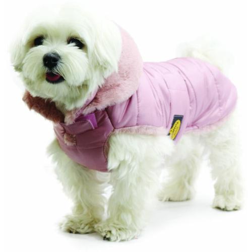 Hunde-Steppmantel für Malteser - Rosa - 30 cm - Fashion Dog