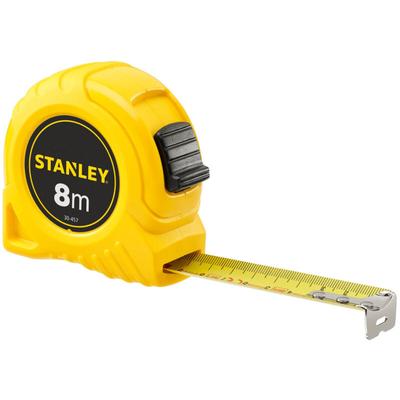 Taschenrollbandmaß L.8m B.25mm mm/cm eg ii Kapsel Festst.SB - 0-30-457 - Stanley