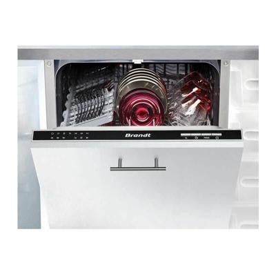 Lave-vaisselle encastrable Brandt VS1010J - Moteur standard - 10 couverts - L45cm - 47 dB