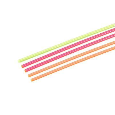 Fiber Optic Rods PMMA 1mmx20cm Red, Green, Orange 1 Set Pack of 5 - Fluorescence Red