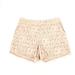Anthropologie Shorts | Anthropologie Cartonnier Lace Overlay Scalloped Bottom Shorts Size 6 Beige Cream | Color: Cream/Tan | Size: 6
