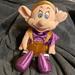 Disney Other | Dopey Dwarf 12” Plush Christmas Elf Disney Store Snow White 7 Dwarfs | Color: Gold/Purple | Size: Os