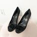 Kate Spade Shoes | Kate Spade Black Silk Tie Heels Size 8 | Color: Black | Size: 8