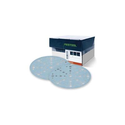 Festool - Schachtel mit 50 Granat STF-Schleifscheiben 150 mm, Körnung 60 D150/48 P60 GR/50 – 575161