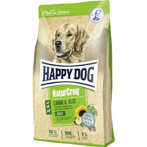 Happy Dog Premium NaturCroq Lamm & Reis 4 kg Hundefutter Hundetrockenfutter Hundetrockenfutter