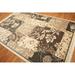 Hand Knotted Beige,Brown Wool Traditional Oriental Area Rug - 6' x 9'