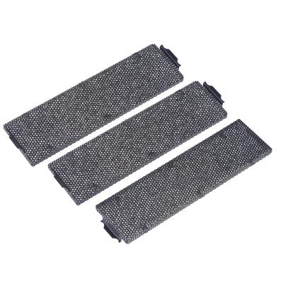 Computer Dust Screen with Sponge for PC Case Airflow and Dustproof Black 3pcs - 158 x 43 x 10 mm