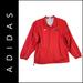 Adidas Jackets & Coats | Adidas Mens Foot Locker Logo Zipper Jacket Sweatshirt Size Large Red | Color: Red | Size: Xxl