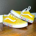 Vans Shoes | Kids Vans Shoes | Color: White/Yellow | Size: 1g