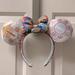 Disney Accessories | Disney Parks It’s A Small World Minnie Mouse Ears | Color: Gold/Pink | Size: Os