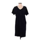 prologue Casual Dress - Shift: Black Solid Dresses - Women's Size X-Small