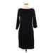 Gap Casual Dress - Sheath: Black Solid Dresses - Women's Size Medium