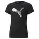 PUMA Mädchen Power Graphic Tee G T-Stück, Schwarz, 116