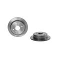 BREMBO Bremsscheibe COATED DISC LINE hinten rechts links voll 258mm für DAEWOO BAOJUN (SGMW) BUICK (SGM) CHEVROLET 24535045 96549630 96430670 08.A872.