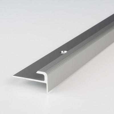 Einfass- & Abschlussprofil Aluminium 28 x 5 x 2700 mm Silber Einschubprofil Abschlussleiste