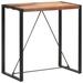 vidaXL Bar Table 43.3"x23.6"x43.3" Solid Sheesham Wood - 43.3" x 23.6" x 43.3"