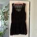 Free People Dresses | Free People Lace Cover Up | Color: Black | Size: Xs