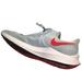 Nike Shoes | Nike Running Zoom Winflo 6 Half Blue Red Orbit Running Sneakers Women’s Size 11 | Color: Gray/Red | Size: 11