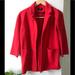 J. Crew Jackets & Coats | J Crew Like New Sophia Jacket Sweater Blazer | Color: Red | Size: Xs