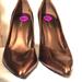Nine West Shoes | Nine West Women's Gaffer Copper Pump. Size 8.5 | Color: Brown | Size: 8.5m