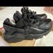 Nike Shoes | Black Womens Nike Huarache | Color: Black | Size: 7.5