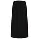 Selected Femme Damen Rock SLFTINNI-RELAXED MW MIDI SKIRT B, schwarz, Gr. 34