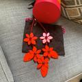 Kate Spade Jewelry | Kate Spade Resin Floral Statement Necklace *Final Price * | Color: Red | Size: Large