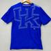 Nike Shirts | Nike Men's Activewear Blue Short Sleeve Graphic Kentucky T-Shirt Size Medium M | Color: Blue/White | Size: M