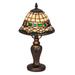 "15""H Tiffany Roman Mini Lamp - Meyda Lighting 27535"