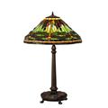 "31"" High Tiffany Dragonfly Table Lamp - Meyda Lighting 52441"